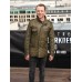 Simon Pegg Star Trek 3 Green Leather Jacket